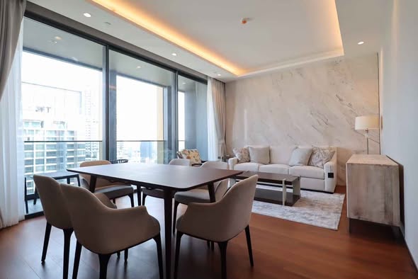 living room and room interior of The Estelle Phrom Phong
