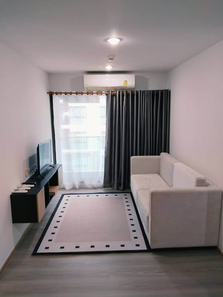 living room and bedroom of The Excel Hideaway Sukhumvit 50