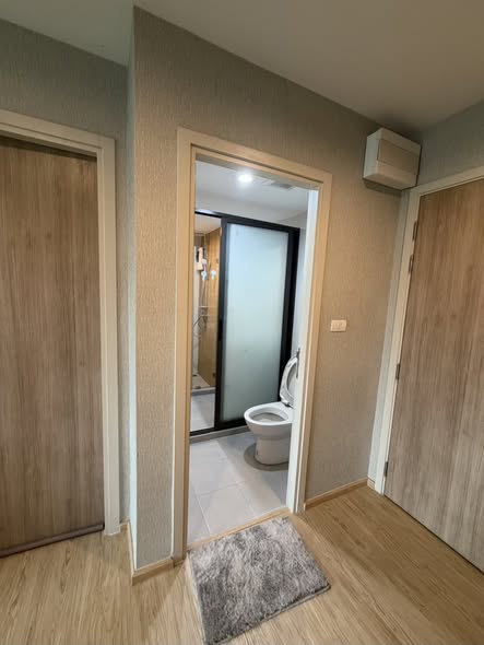 room interior and bathroom of The Excel Hideaway Sukhumvit 50