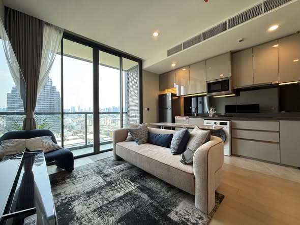 living room of THE EXTRO Phayathai-Rangnam