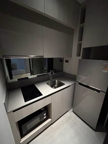bathroom and kitchen of The Fine Bangkok