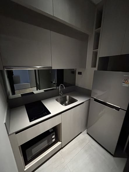bathroom and kitchen of The Fine Bangkok