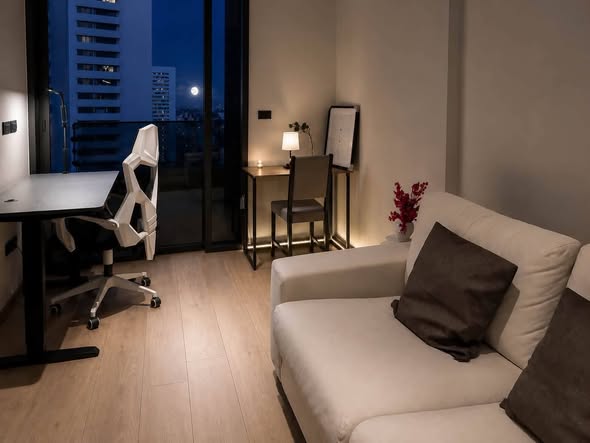 living room of The Fine Bangkok