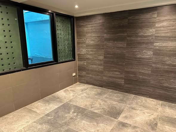 room interior and bathroom of The Front HomeOffice