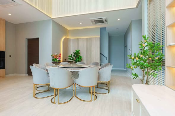 living room and room interior of The Gentry Phatthanakan 2 เดอะ เจนทริ พัฒนาการ 2