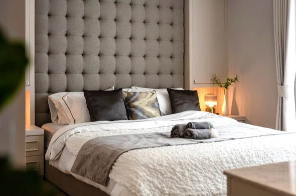 bedroom of The Greenston Thonglor Residence