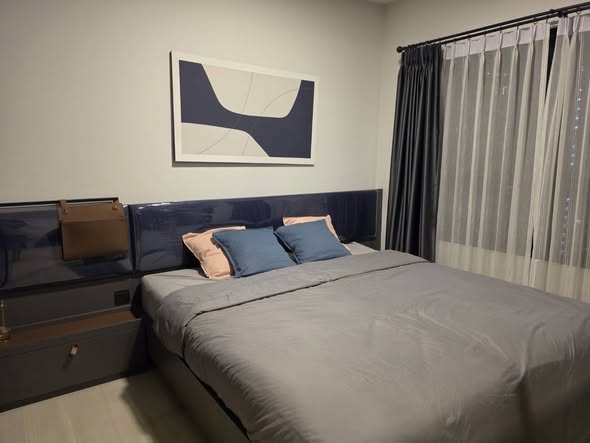 bedroom of The Key MRT Phetkasem 48