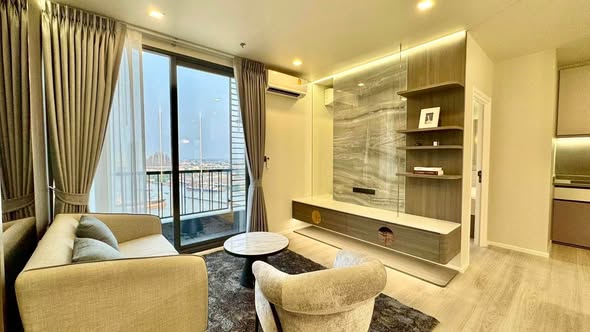 living room and bedroom of The Key Rama 3