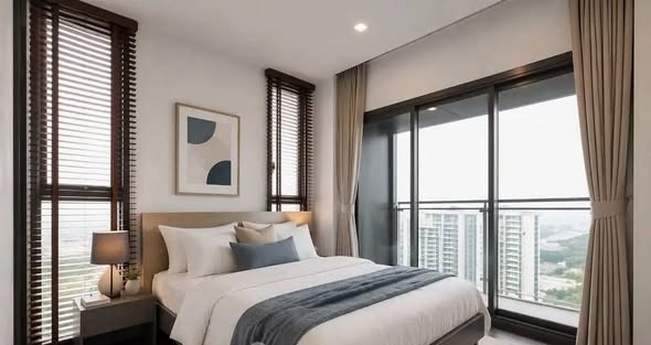 bedroom of THE LINE Asoke-Ratchada