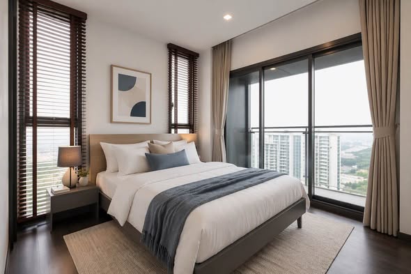 bedroom of THE LINE Asoke-Ratchada