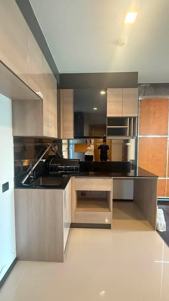 kitchen of THE LINE Asoke-Ratchada
