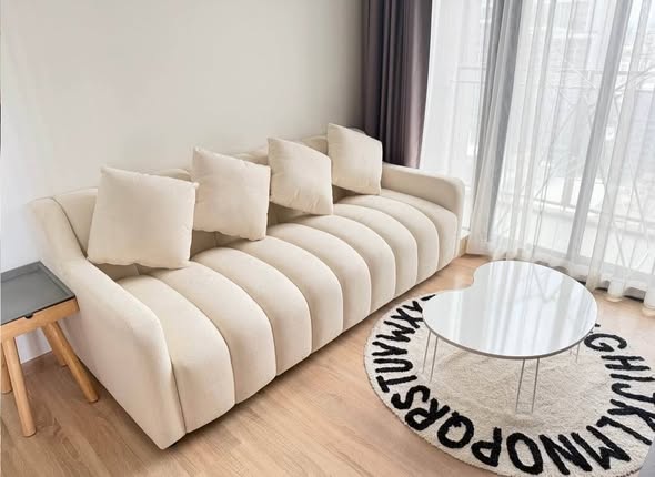 living room of THE LINE Phahon-Pradipat
