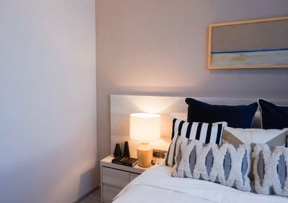 bedroom of THE LINE Sukhumvit 101