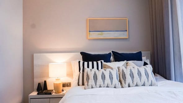 bedroom of THE LINE Sukhumvit 101