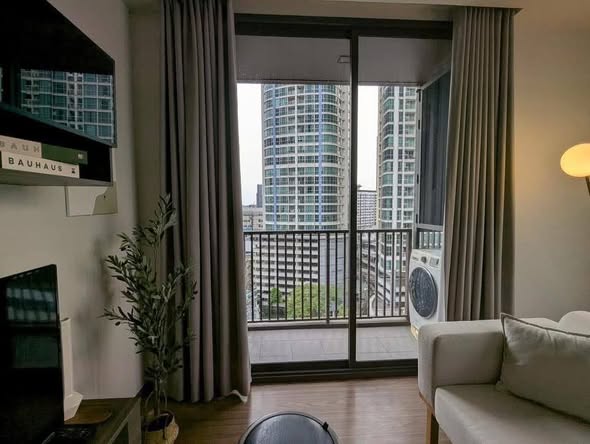 living room of THE LINE Sukhumvit 71