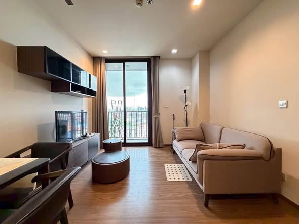 living room of THE LINE Sukhumvit 71