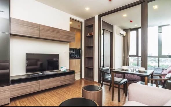 living room and room interior of THE LINE Sukhumvit 71