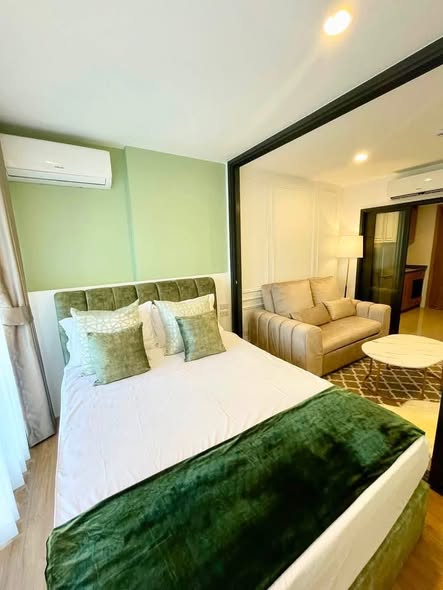 bedroom of The Line Vibe เดอะ ไลน์ ไวบ์