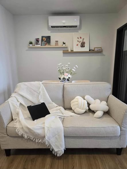 living room of The Line Vibe เดอะ ไลน์ ไวบ์