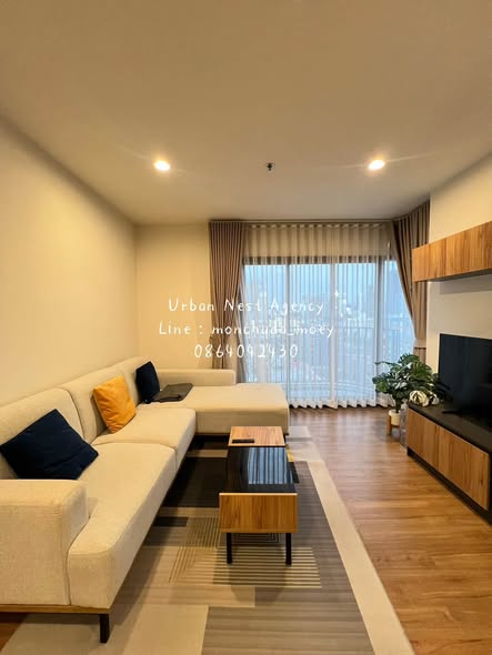 living room of The Line Vibe เดอะ ไลน์ ไวบ์