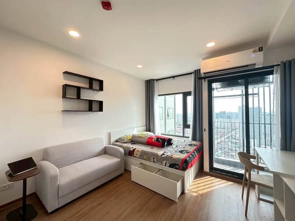living room and bedroom and room interior of The Livin Ramkhamhaeng : เดอะ ลิฟวิ่น รามคำแหง