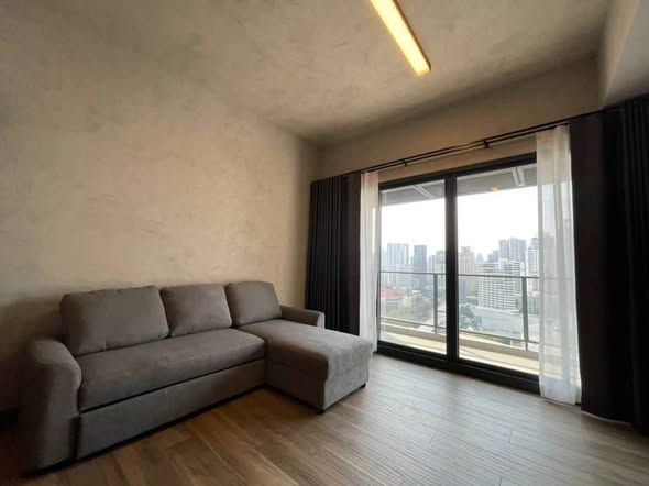 living room and bedroom of The Lofts Asoke
