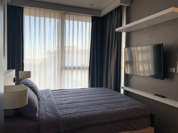 bedroom and room interior of The Lumpini 24