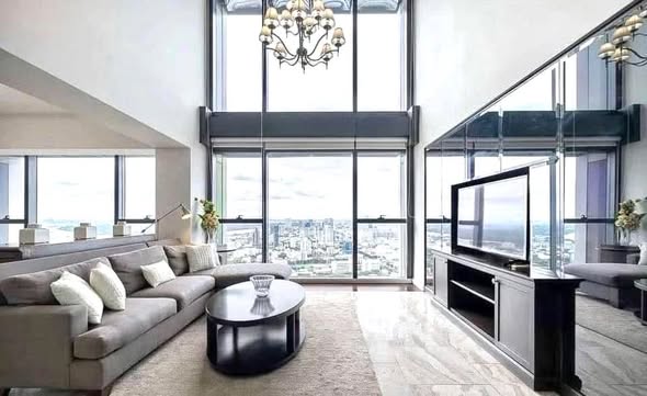 living room of The Met Condominium