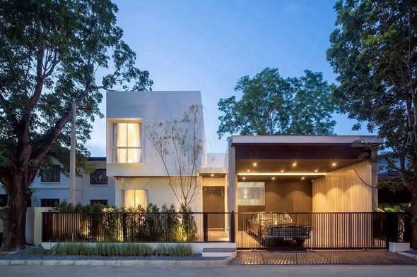 room interior of บ้านพักหัวหิน The Modern Pool Villa