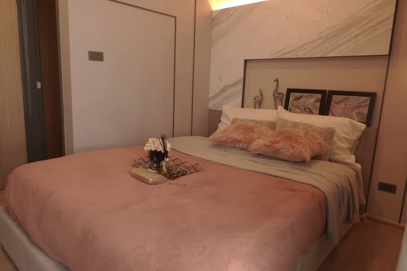 bedroom of The Moment Ratchada 19
