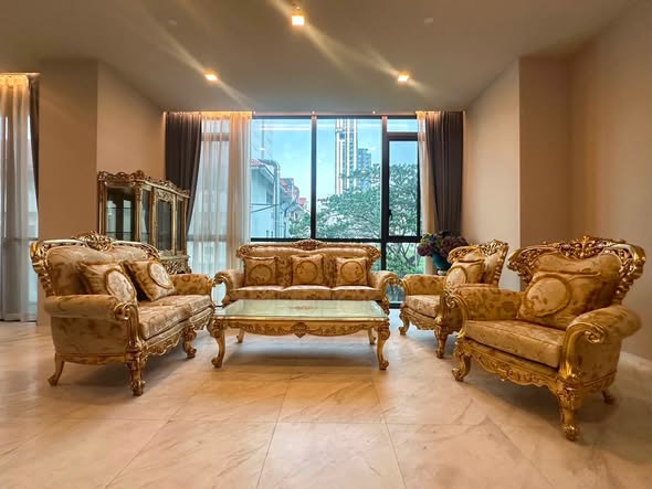 bedroom and living room of The Monument Thong Lo