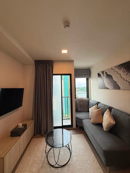 bedroom and living room of THE MUVE Bangkhae