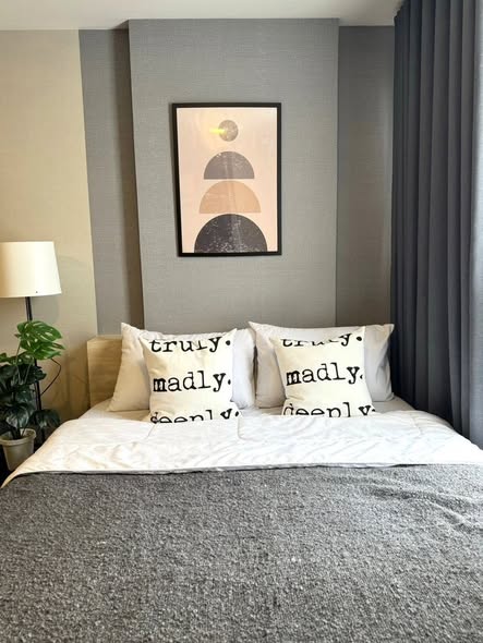 bedroom of THE MUVE Bangna