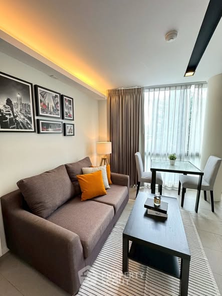 bedroom and living room of The Nest Ploenchit