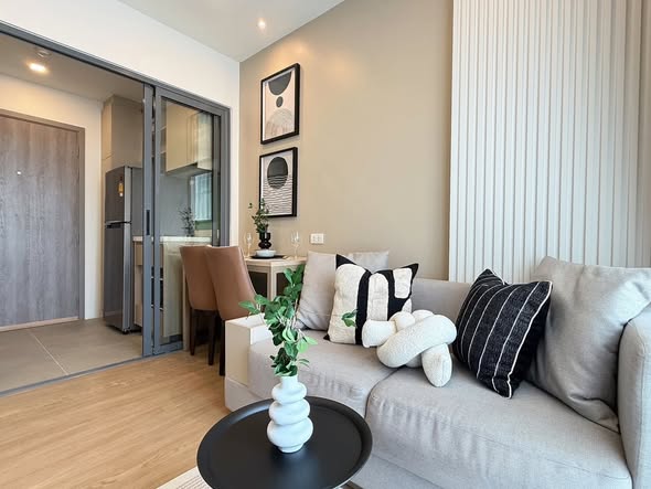 living room of The Nest Sukhumvit 71