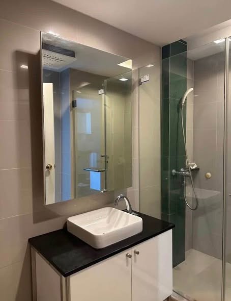 room interior and bathroom of The Next Garden Mix Condominium (The Next 4)