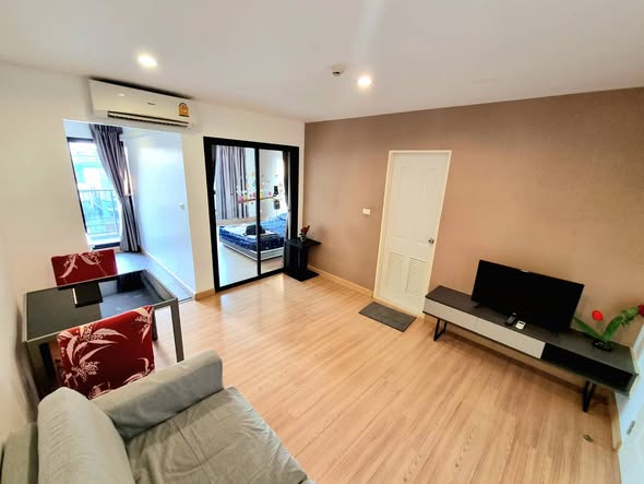 bedroom and living room of The Niche MONO Bangna อาคาร C และ D