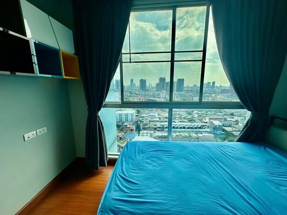 bedroom of คอนโดเดอะนิช ตากสิน : The Niche Taksin