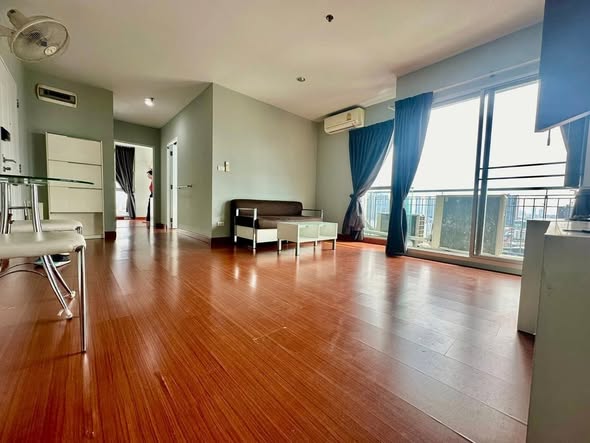 living room of คอนโดเดอะนิช ตากสิน : The Niche Taksin