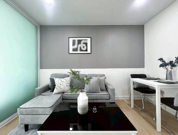 living room of The One Plus+ @Srinakarin
