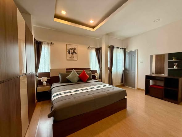 bedroom of The Palm Sukhumvit Bangsare