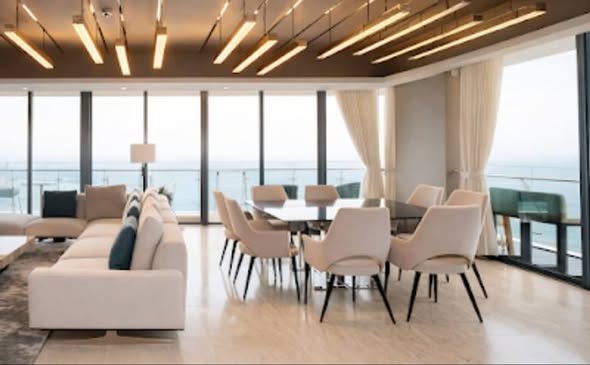 living room of The Pano