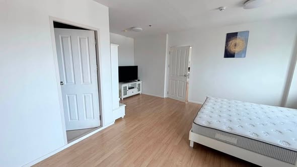 bedroom of The Parkland Lite Sukhumvit – Paknam : เดอะ พาร์คแลนด์ ไลท์ สุขุมวิท – ปากน้ำ