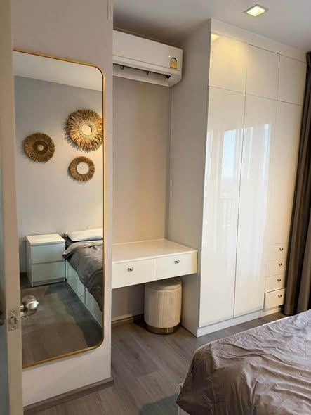 bedroom and room interior and bathroom of The Politan Aqua