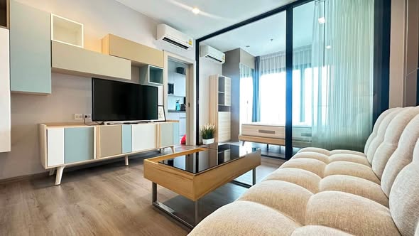 living room of The Politan Rive