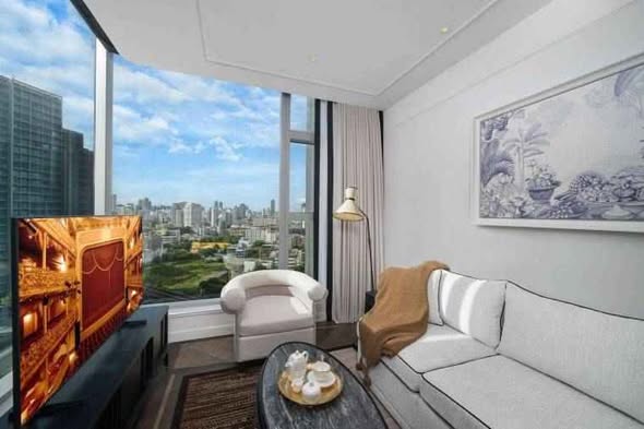 living room of The Residences 38