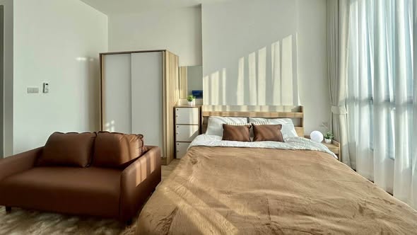 bedroom and room interior of The Rich Rama 9 – Srinagarindra