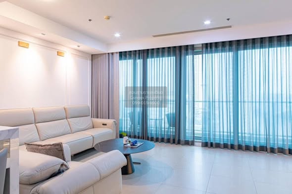 living room and room interior of The River Condominium