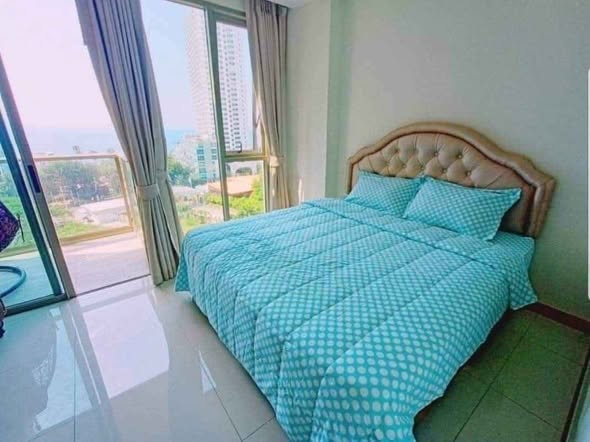 bedroom of The Riviera Wongamat Beach : เดอะ ริเวียร่า วงศ์อมาตย์ บีช