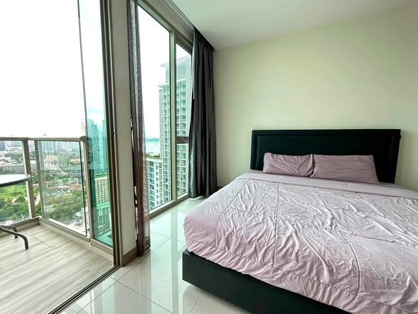 bedroom of The Riviera Wongamat Beach : เดอะ ริเวียร่า วงศ์อมาตย์ บีช
